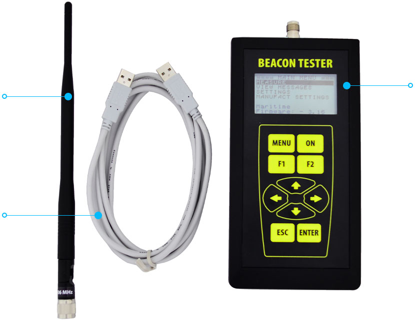 Beacon Tester 406 02 Complete Set